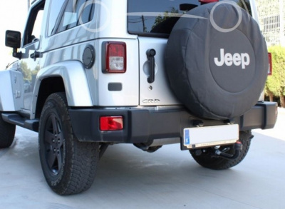 Jeep Wrangler (07–) Фаркоп (тягово-сцепное устройство) (съемный крюк)